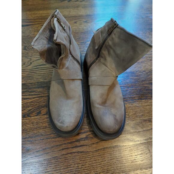 A.S. 98 Roan Leather Buckle Boots - Picture 4 of 9